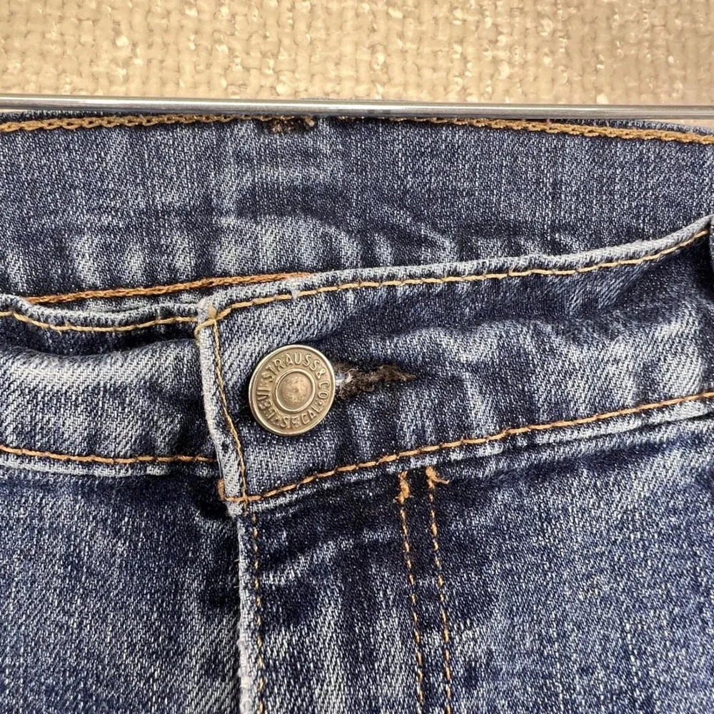 Levi's 559 Relaxed‎ Straight Jeans Mens Dark Wash Denim Pants Size 34x30
